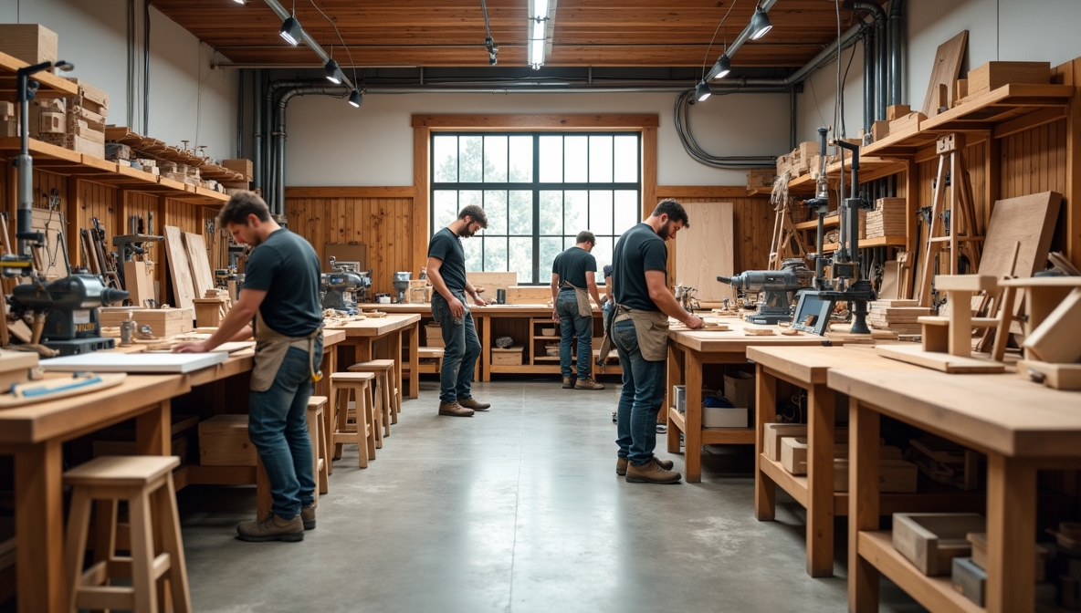 Fryxarinvorpau verksted og arbeidsmiljø